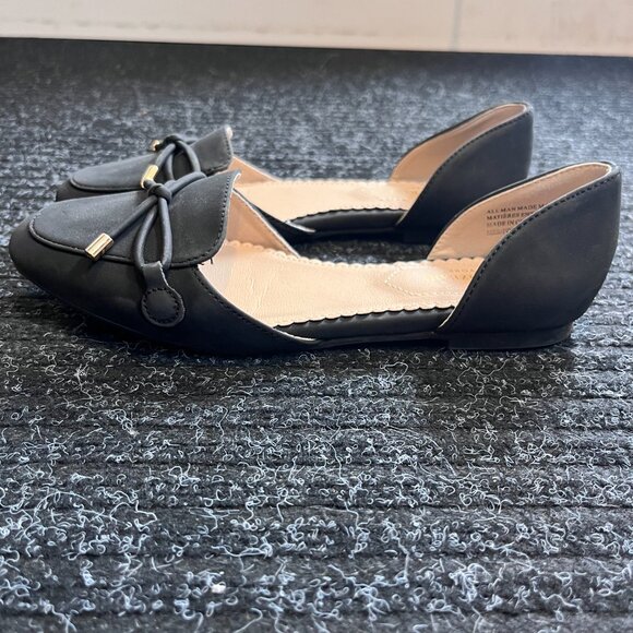 Isaac Mizrahi Black Flats - Picture 3 of 4